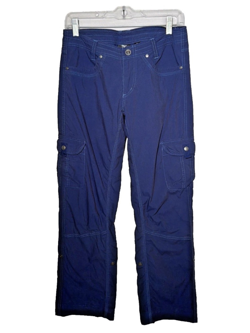 Kuhl Women’s Navy Blue Utility Convertible Cargo Pants Size 4 Regular *Hemmed